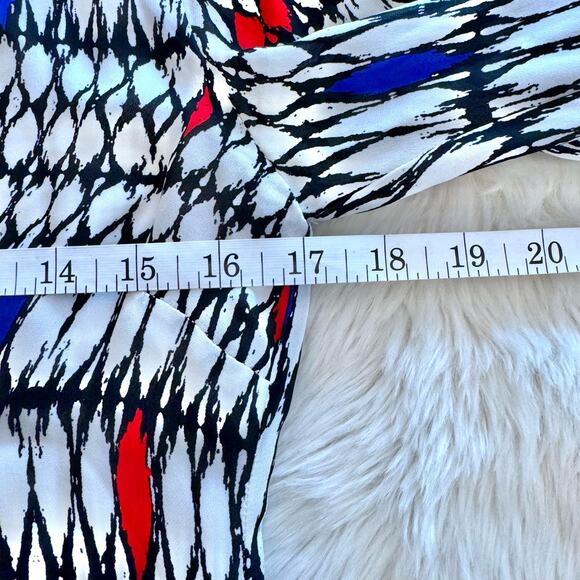 Stone Cold Fox Kloss Printed Silk Dress 2 - Picture 11 of 13